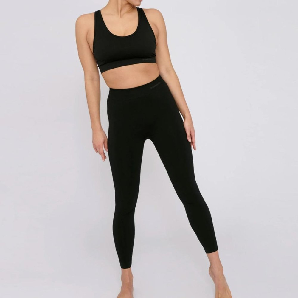 Organic Basics Black Active Leggings~ Size XS